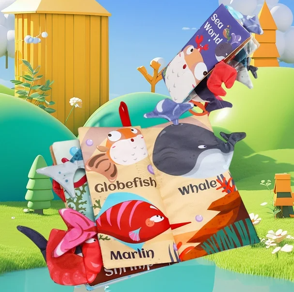 Libro de tela para bebé