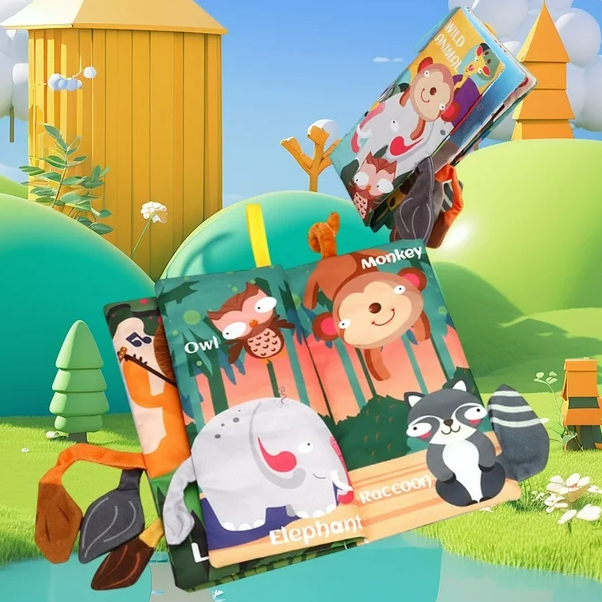 Libro de tela para bebé