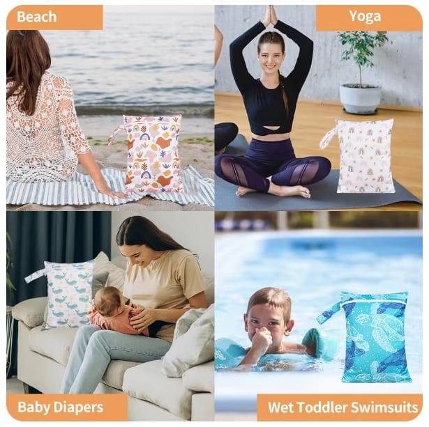 Juego 3 bolsas impermeables