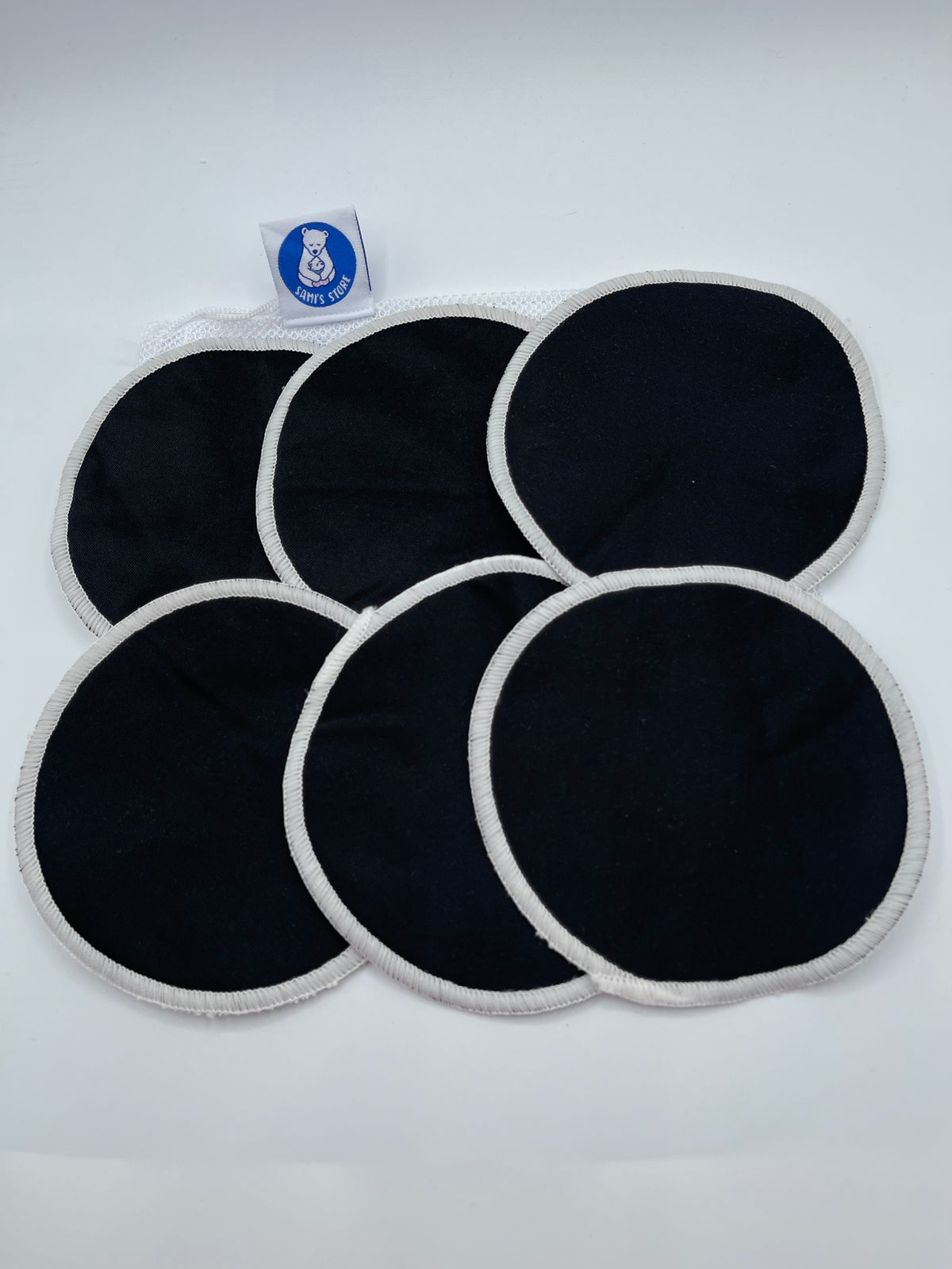 Protectores de lactancia reutilizables 12 cms de diametro..