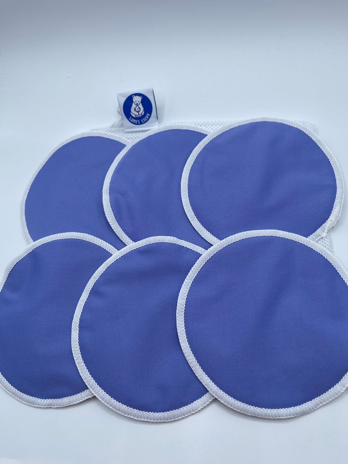 Protectores de lactancia reutilizables 12 cms de diametro..