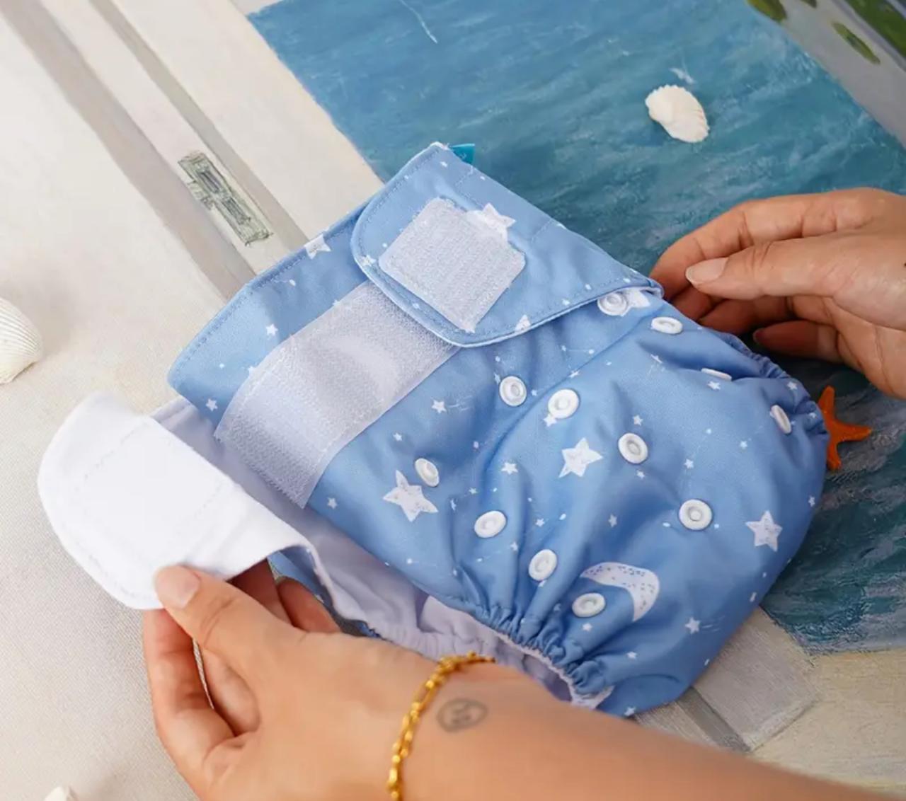 Pañal Velcro algodón orgánico
