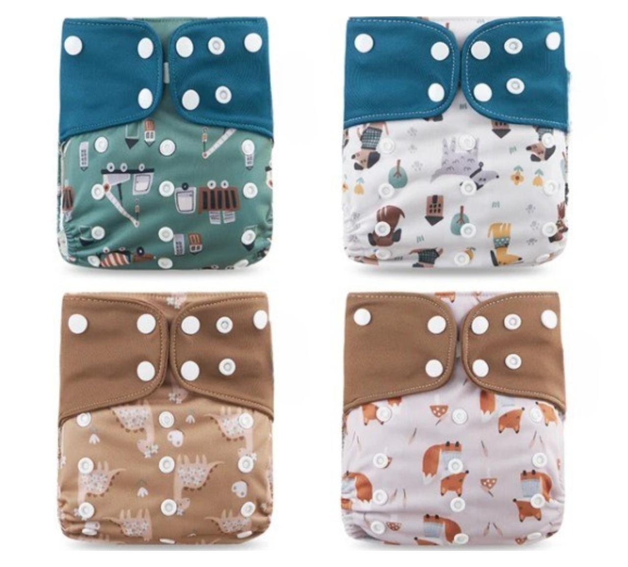 Set 4 pañales