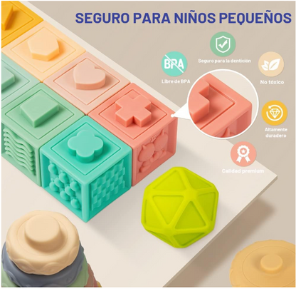 Juguetes Montessori para el desarrollo temprano