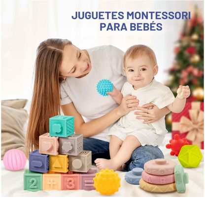Juguetes Montessori para el desarrollo temprano