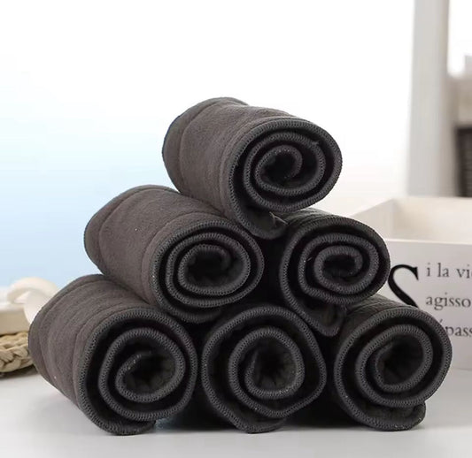 Insertos de carbon de bambu 5 capas 5 unidades