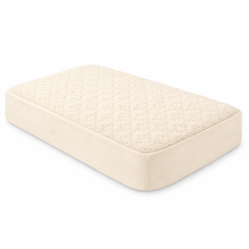 💧 Cobertor Impermeable para Cuna – Bambú color Beige