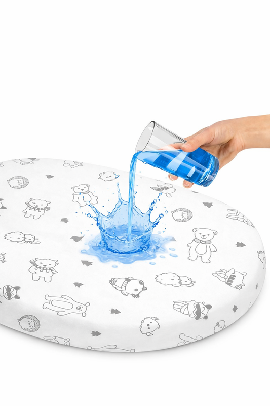 💧 Cobertor Impermeable para colacho– Algodón Orgánico