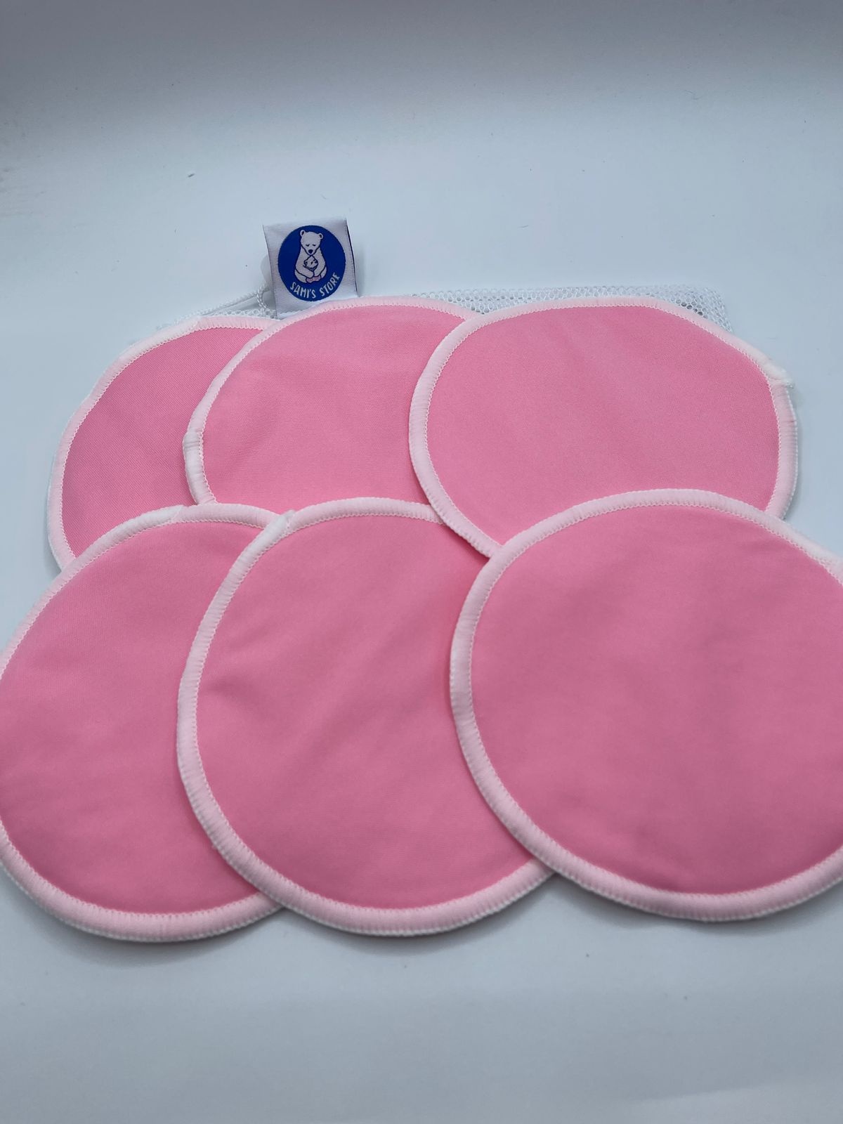 Protectores de lactancia reutilizables 12 cms de diametro..