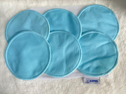 Protectores de lactancia reutilizables 12 cms de diametro.