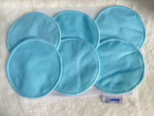 Protectores de lactancia reutilizables 12 cms de diametro.