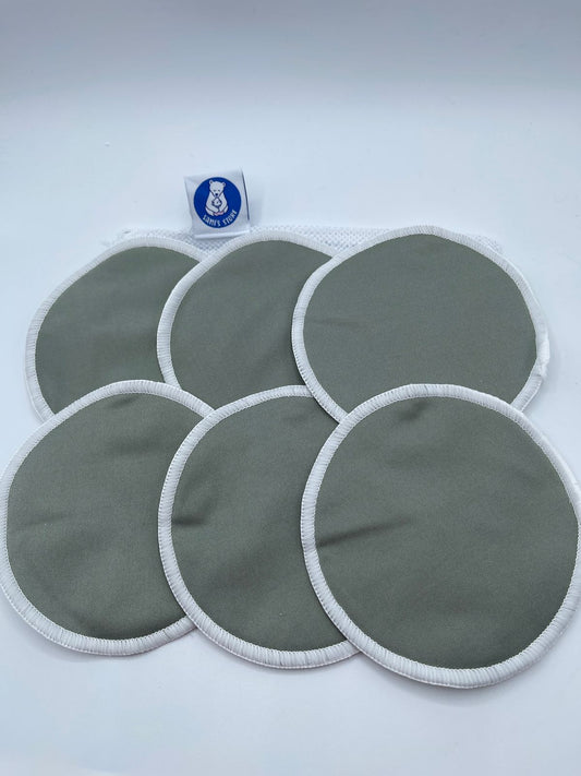 Protectores de lactancia reutilizables 12 cms de diametro..