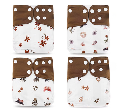 Juego de 4 pañales de bolsillo Unitalla