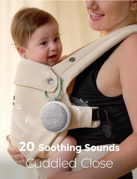 Momcozy máquina de sonido de ruido blanco portátil con luz nocturna