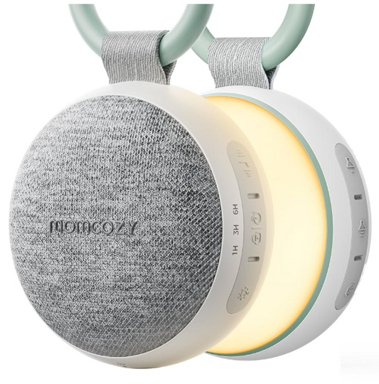 Momcozy máquina de sonido de ruido blanco portátil con luz nocturna
