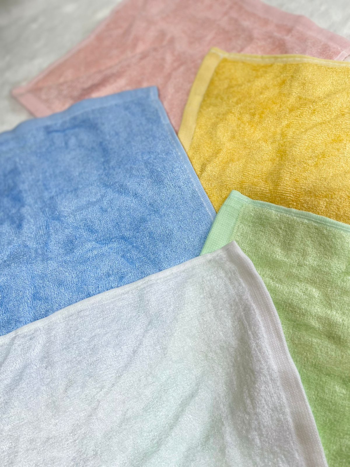 Pañitos multiuso de bambú  paquete de 5 unidades