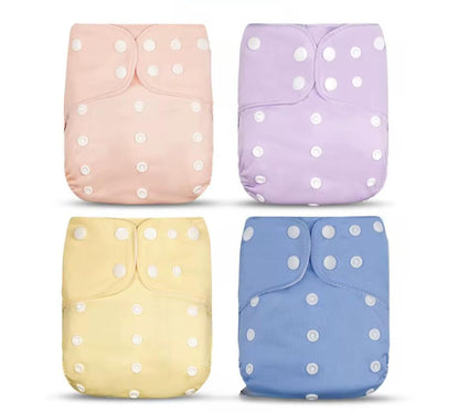 Juego de 4 pañales de bolsillo Unitalla