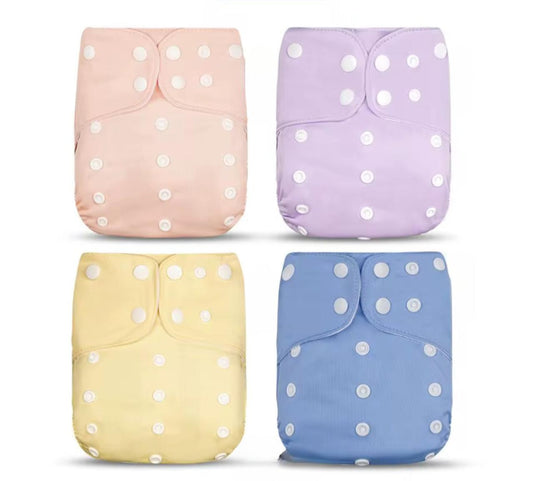 Juego de 4 pañales de bolsillo Unitalla