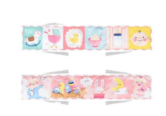 Libro de tela sensorial de doble cara